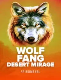 wolf fang desert mirage slot logo